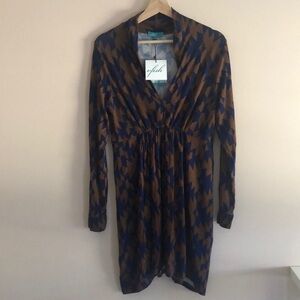 VFish Long Sleeve Dress by Mandy Moise NWT Large